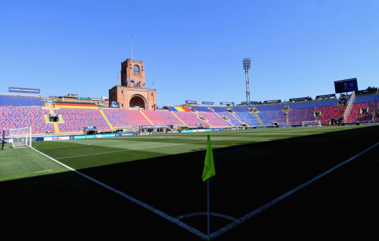 Bologna nuovo stadio Dall'Ara