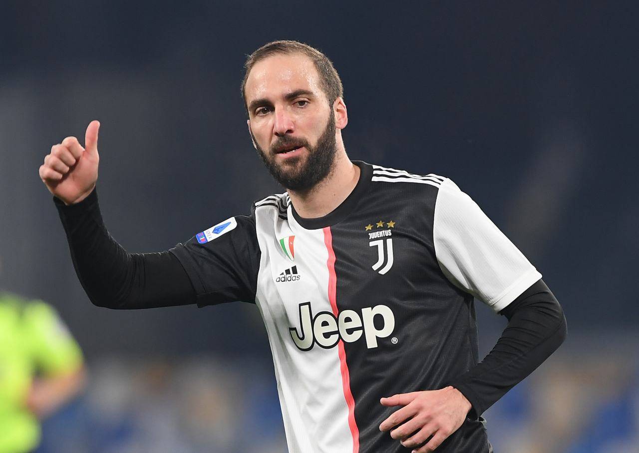 Calciomercato Juventus Higuain quotidiani sportivi