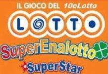 Estrazione Simbolotto Lotto e 10eLotto