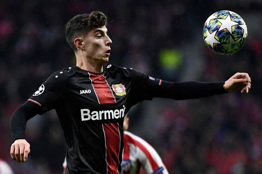 kai havertz bayer leverkusen Roma Schick