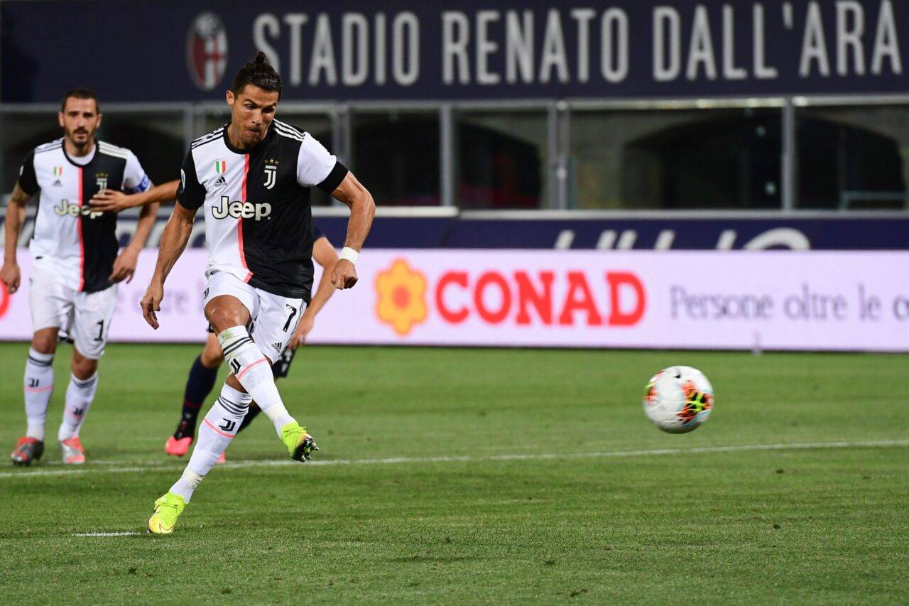 Bologna-Juventus, Cristiano Ronaldo