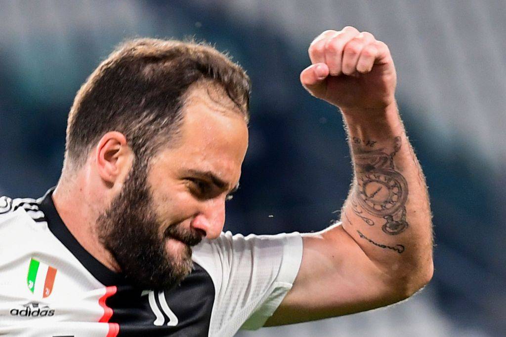 gonzalo higuain juventus lecce