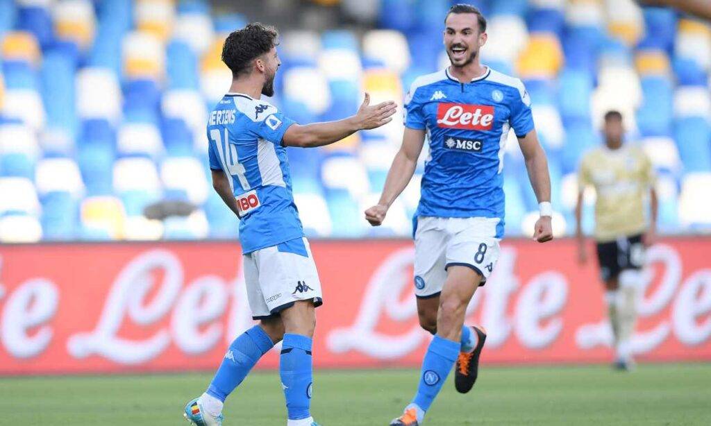 Fabian Ruiz pagelle Napoli Spal