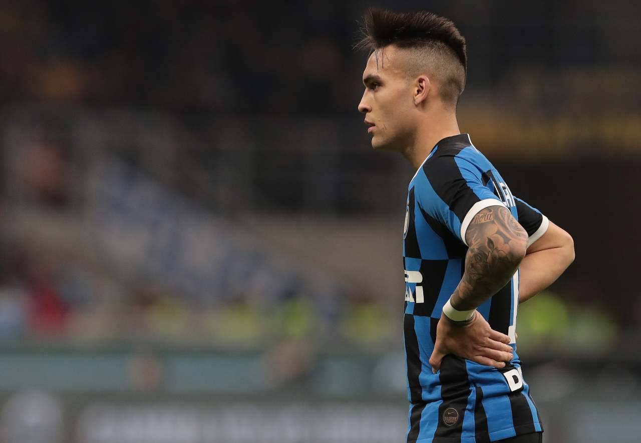 Verona-Inter Lautaro Martinez