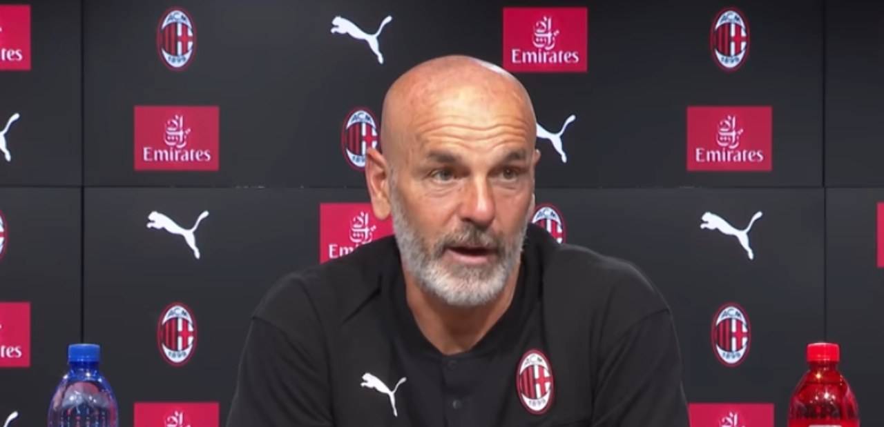 Milan, la conferenza di Pioli