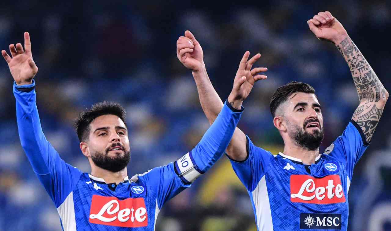 Hysaj Insigne pagelle Napoli Sassuolo