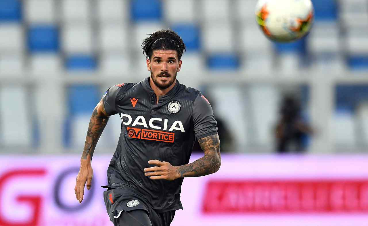 De Paul pagelle Napoli Udinese