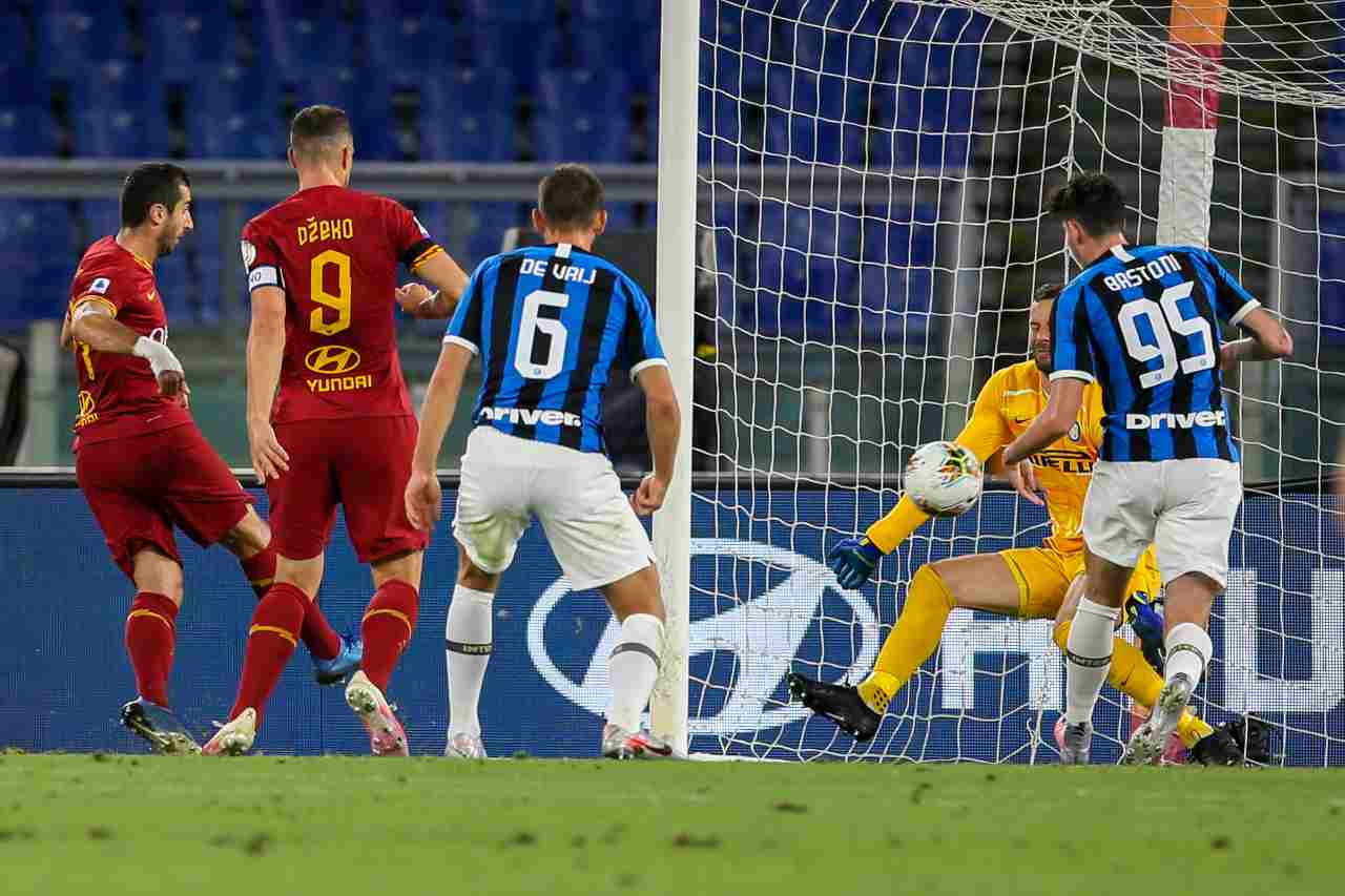 Serie A, Roma-Inter 2-2: pari e spettacolo, Lukaku salva Conte