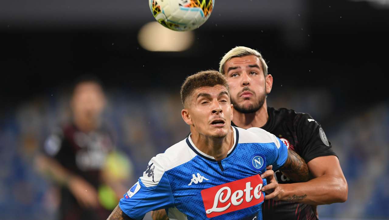 Theo Hernandez e Di Lorenzo