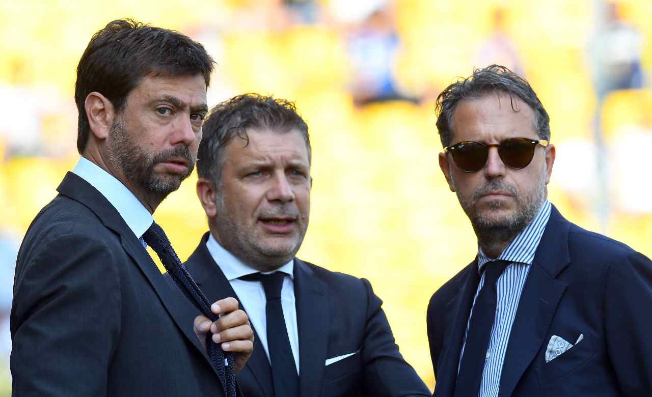 paratici agnelli roma Juve