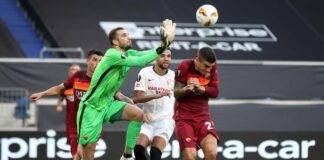 pau lopez siviglia roma europa league pagelle