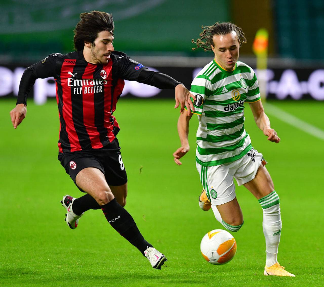 voti Celtic-Milan Tonali Kessie