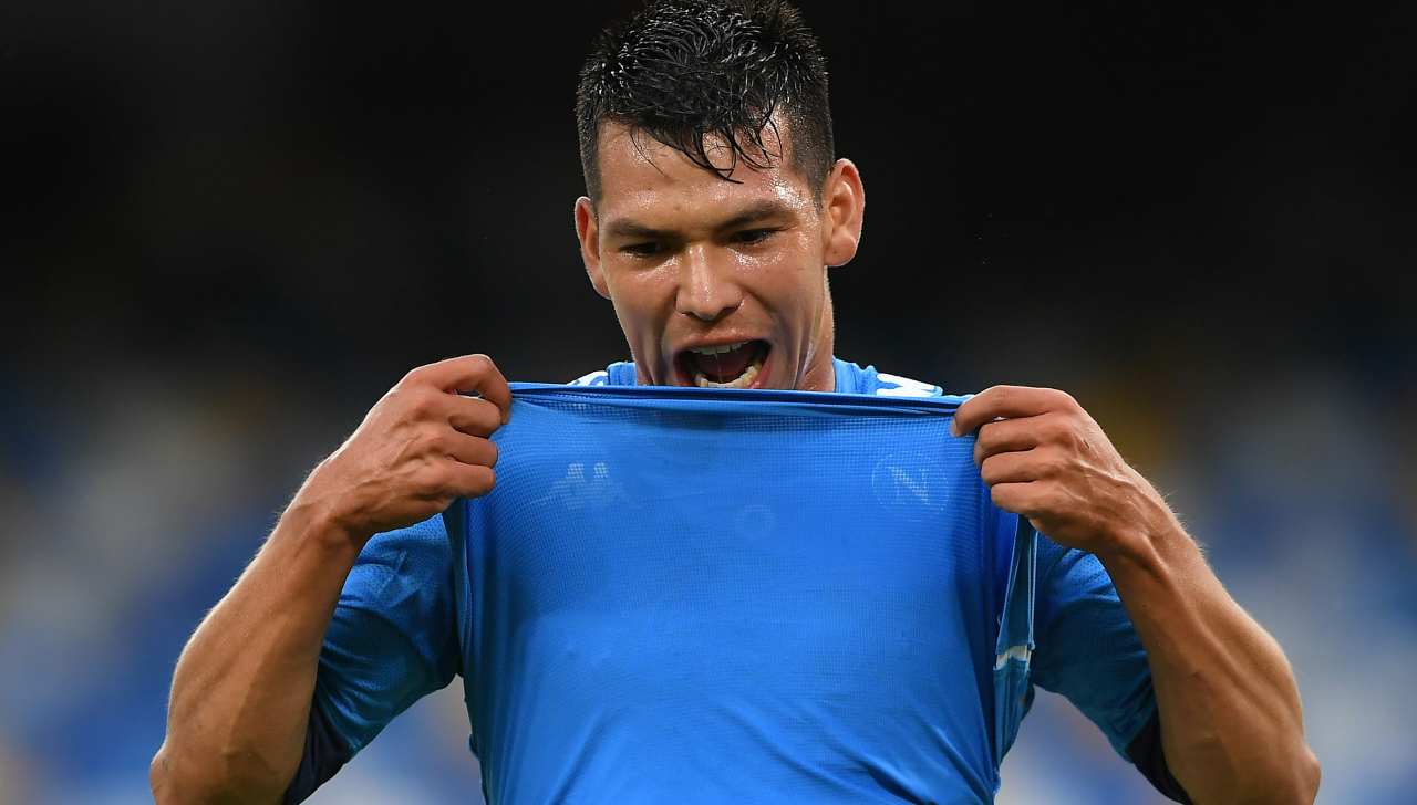 Hirving Lozano Napoli Atalanta pagelle