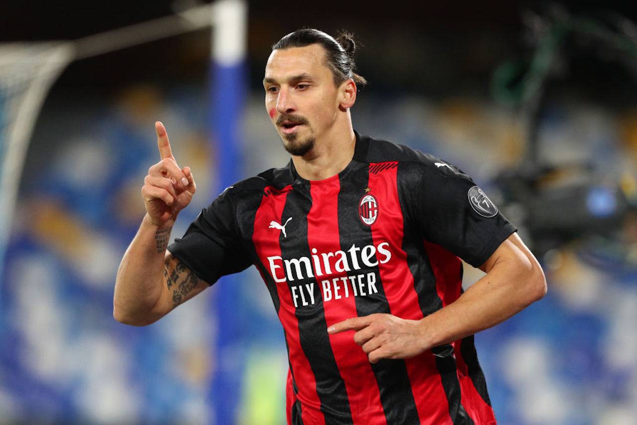 Ibrahimovic recupero infortunio