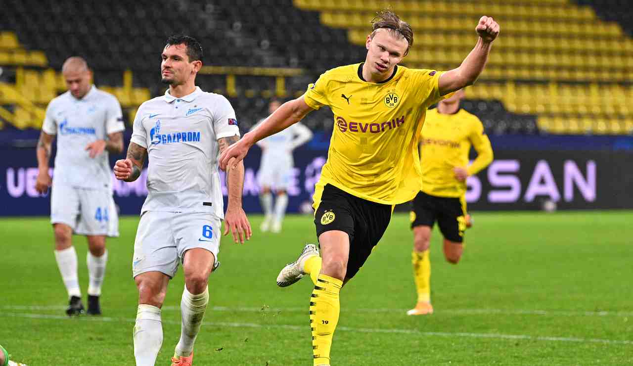 haaland juventus borussia