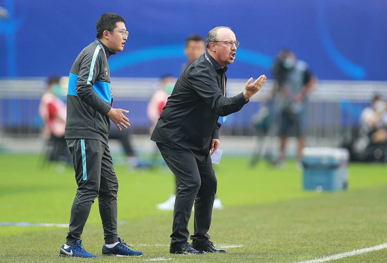 benitez sulla panchina del dalian