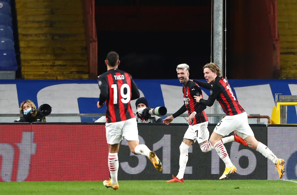 Sampdoria-Milan pagelle