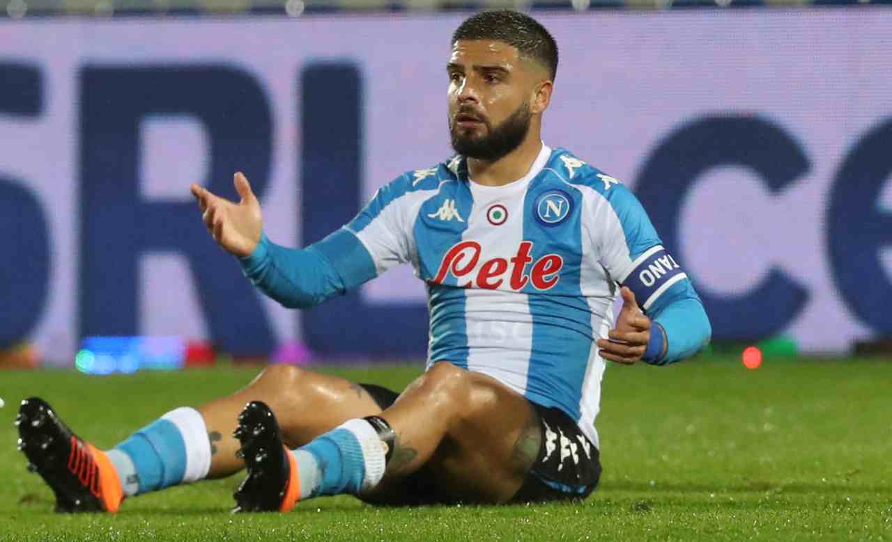 Insigne pagelle Crotone Napoli