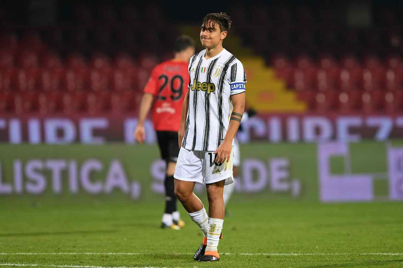 Calciomercato Juventus, Pirlo manda ancora in panchina Dybala: il futuro