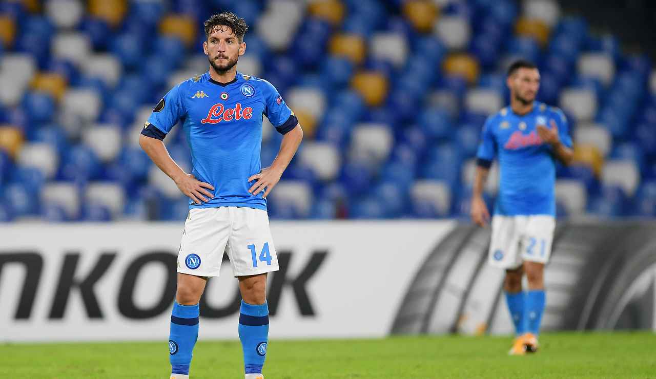 mertens napoli infortunio