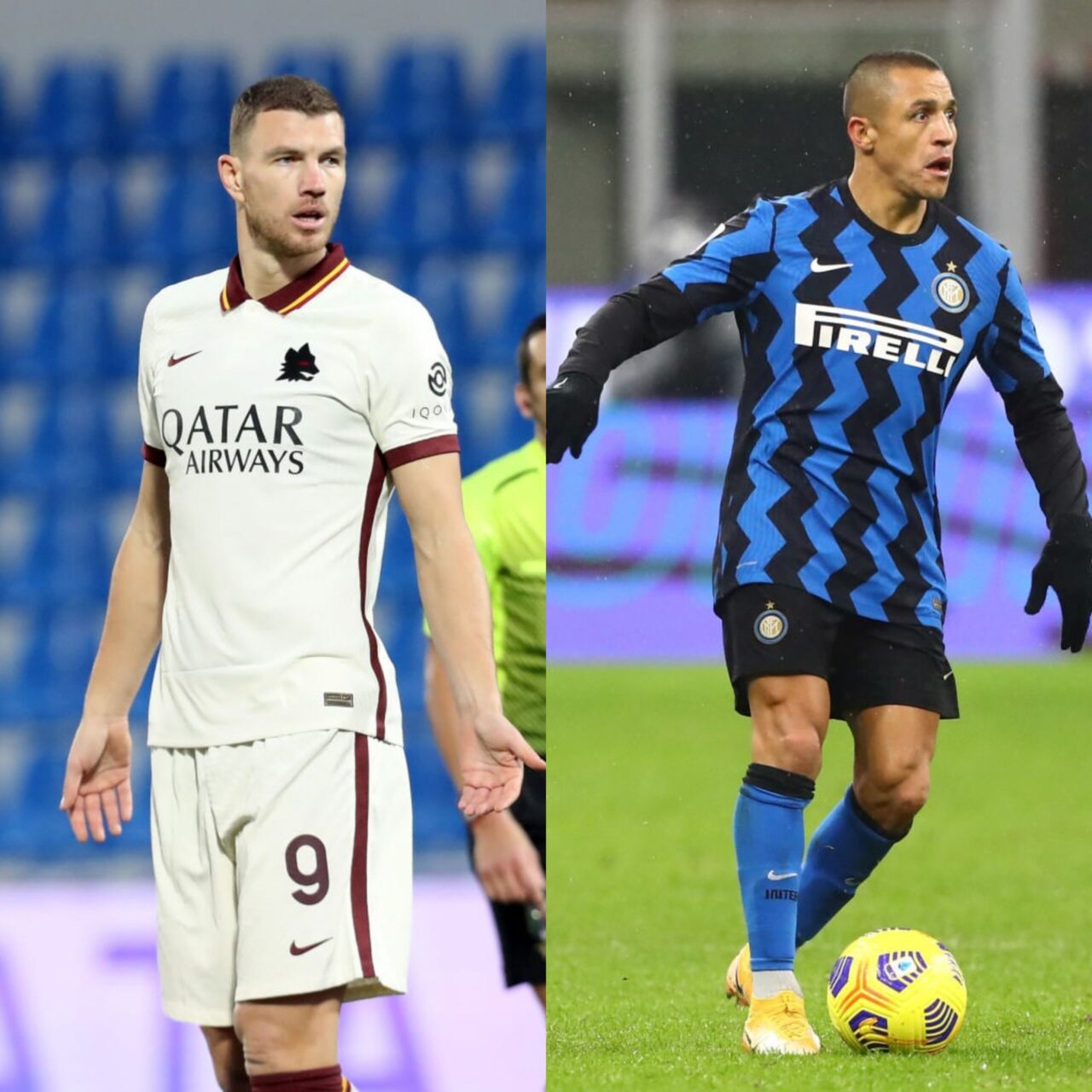 Calciomercato Inter e Roma, le ultime sullo scambio Dzeko-Sanchez