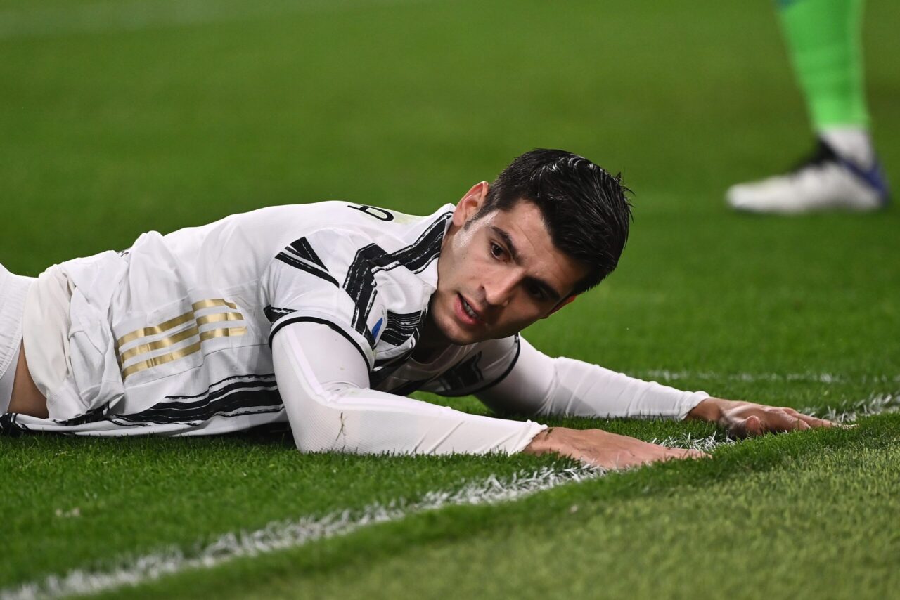 Inter-Juventus, scintille tra Morata e Bastoni