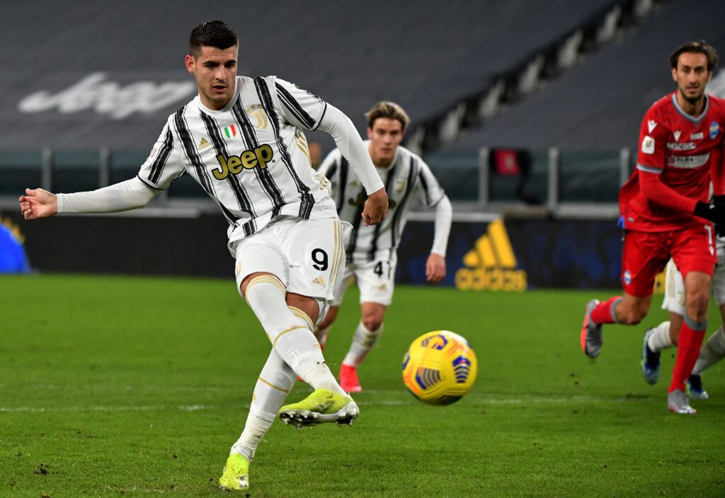 Juventus Spal Morata