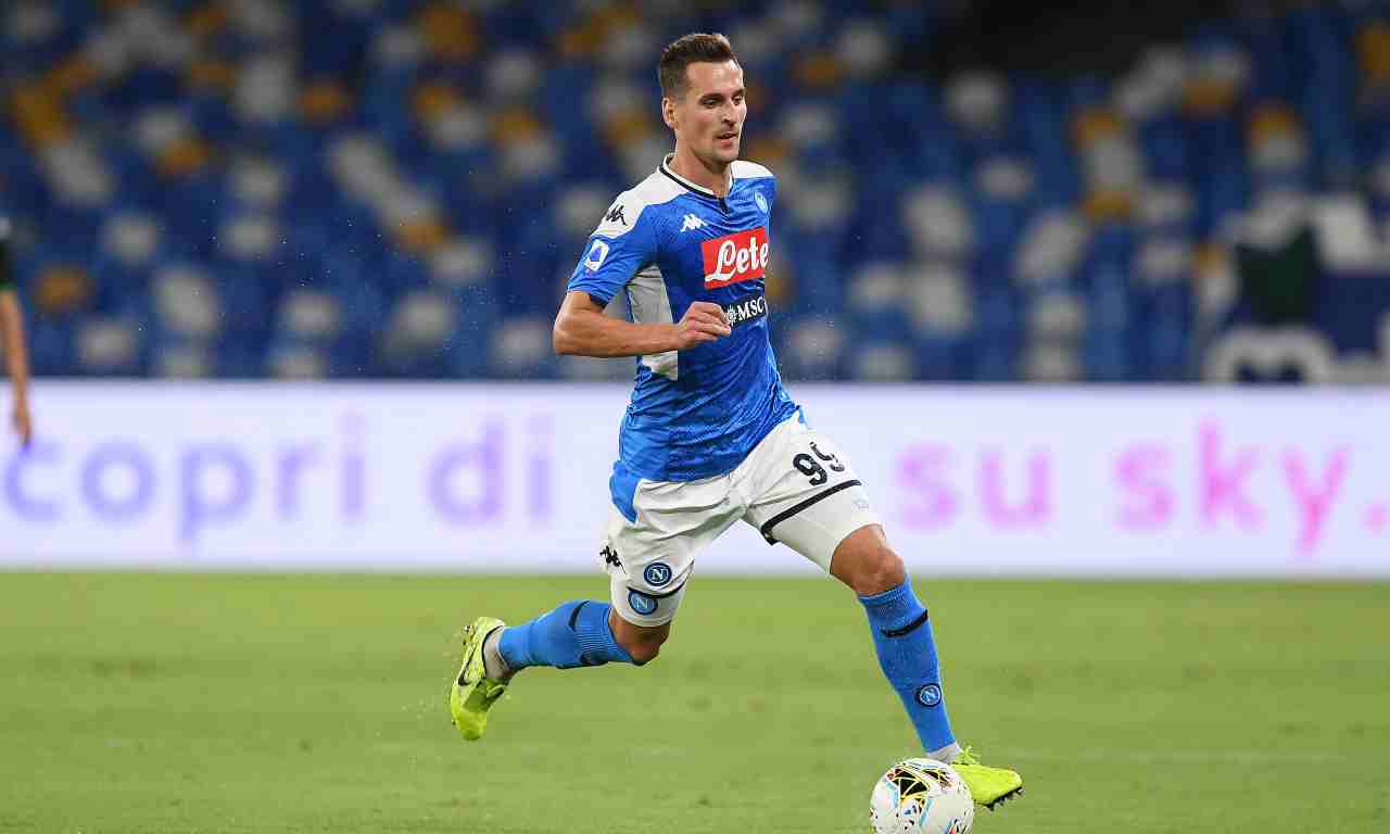 Milik in azione