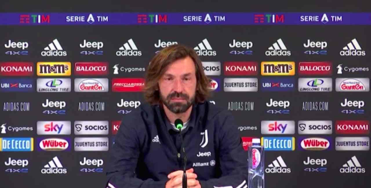 Juventus-Bologna, Pirlo in conferenza stampa: seguila in diretta