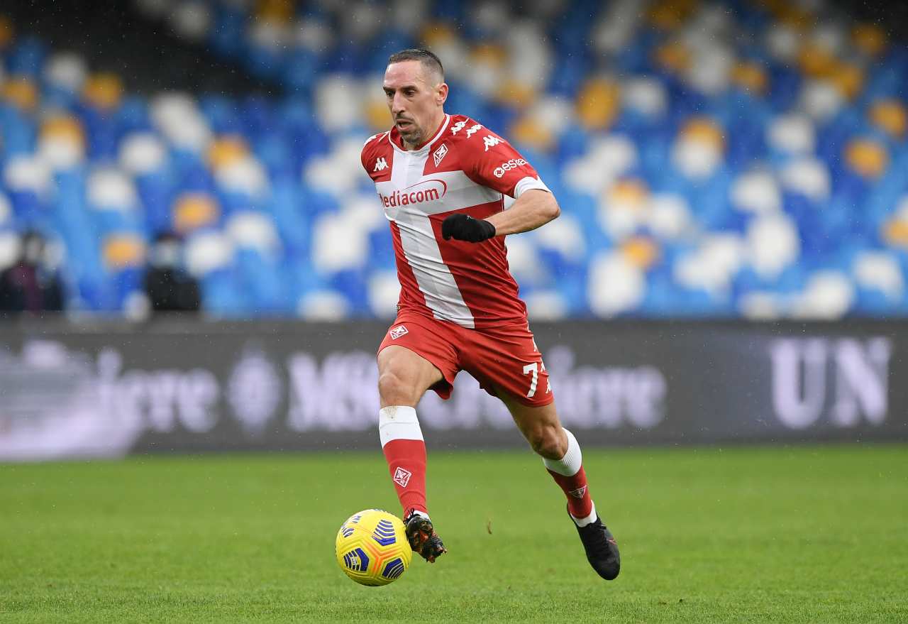 Calciomercato Fiorentina, Ribery dice addio a fine anno | Colpo in attacco per Prandelli