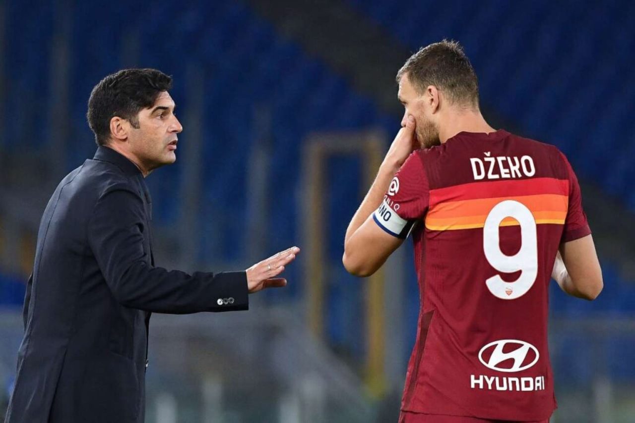 Dzeko Sanchez Inter Roma