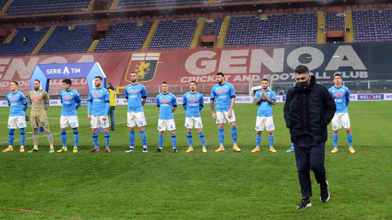 Calciomercato Napoli Gattuso Cassano Spalletti