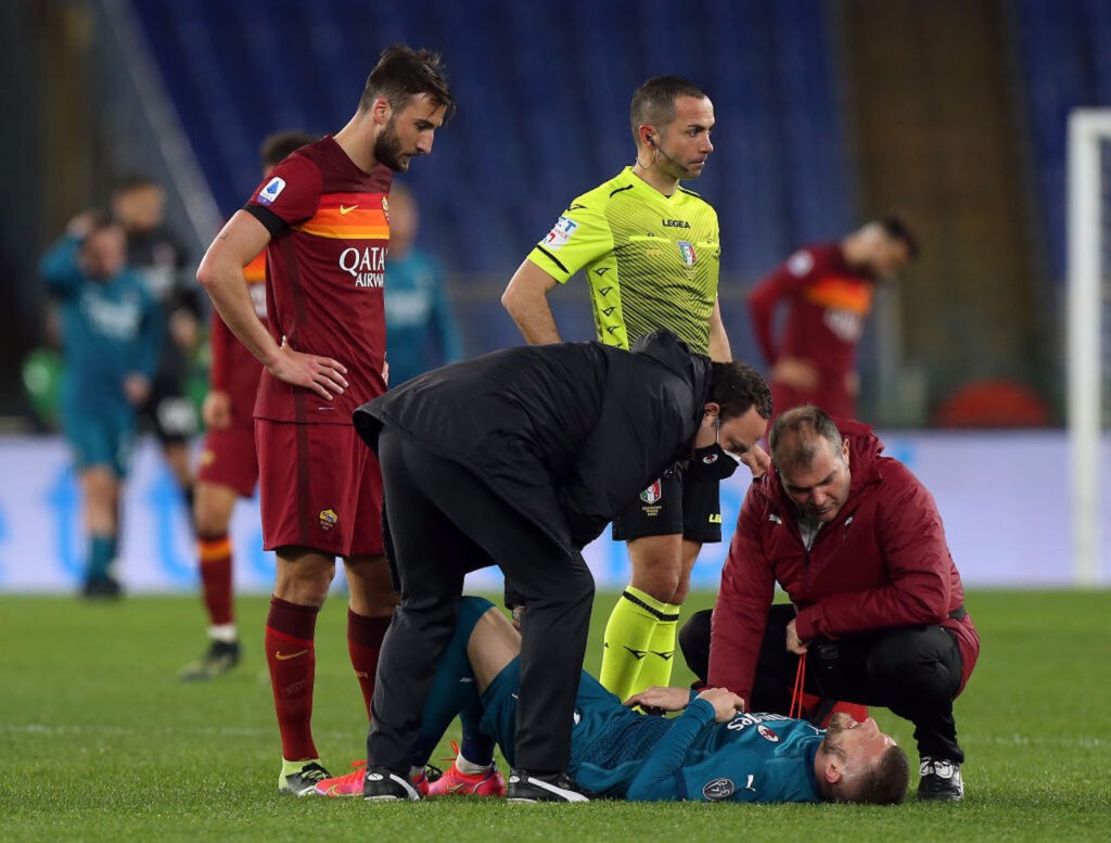 Milan infortuni Rebic Calhanoglu Ibrahimovic