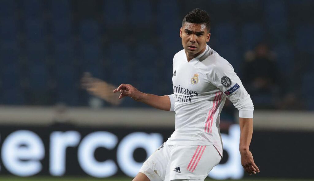 Casemiro in azione