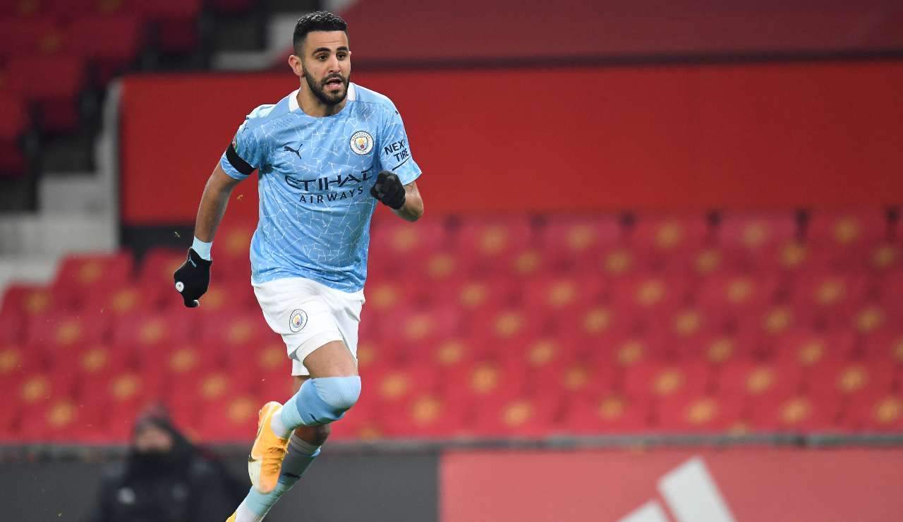 Mahrez in azione