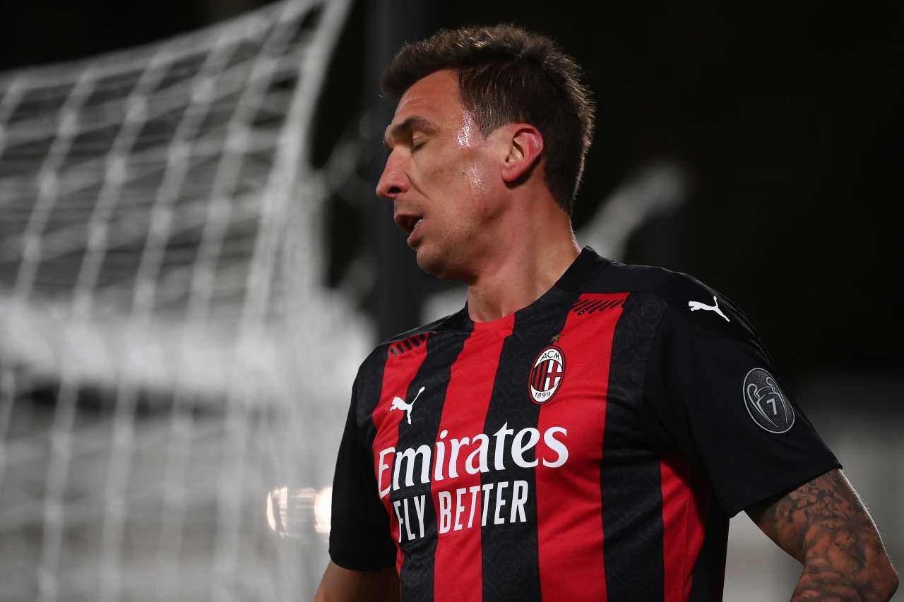 Milan-Inter, infortunio muscolare per Mandzukic | Salta il derby!