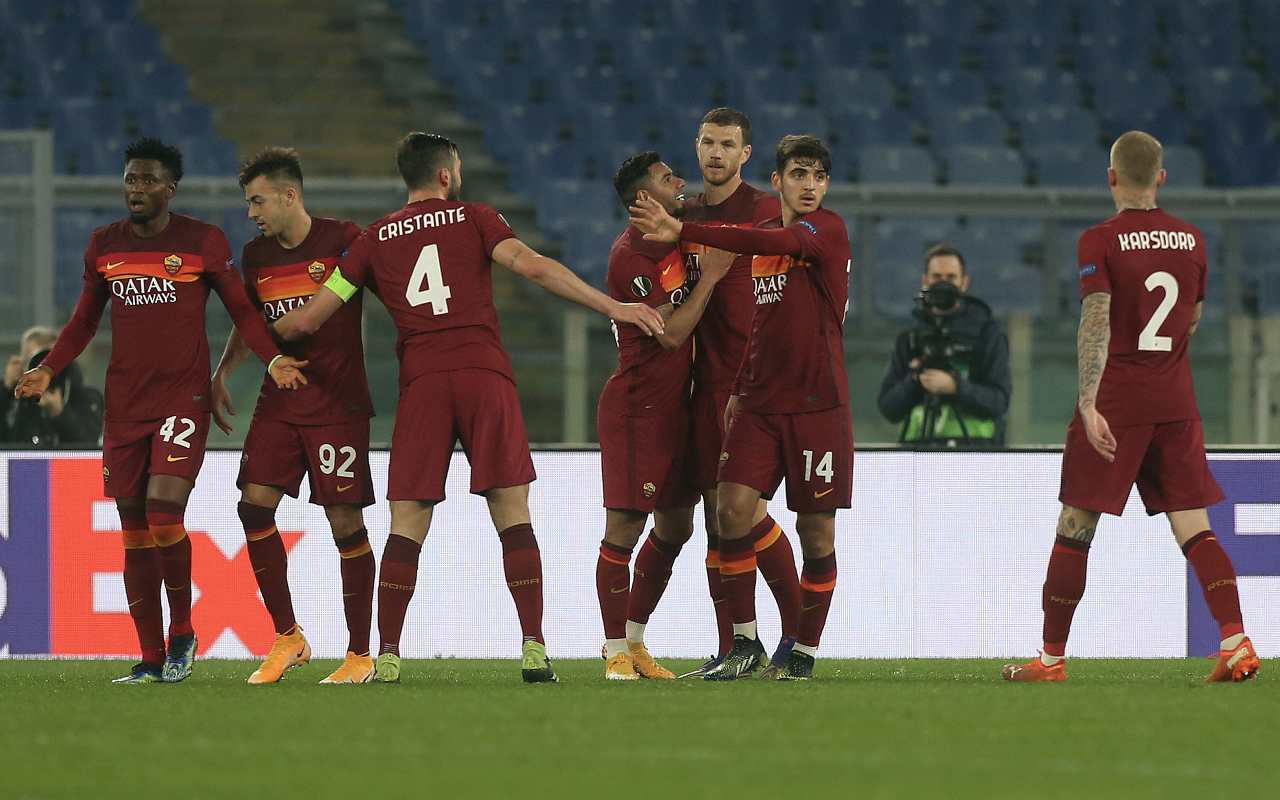 roma braga europa league voti tabellino