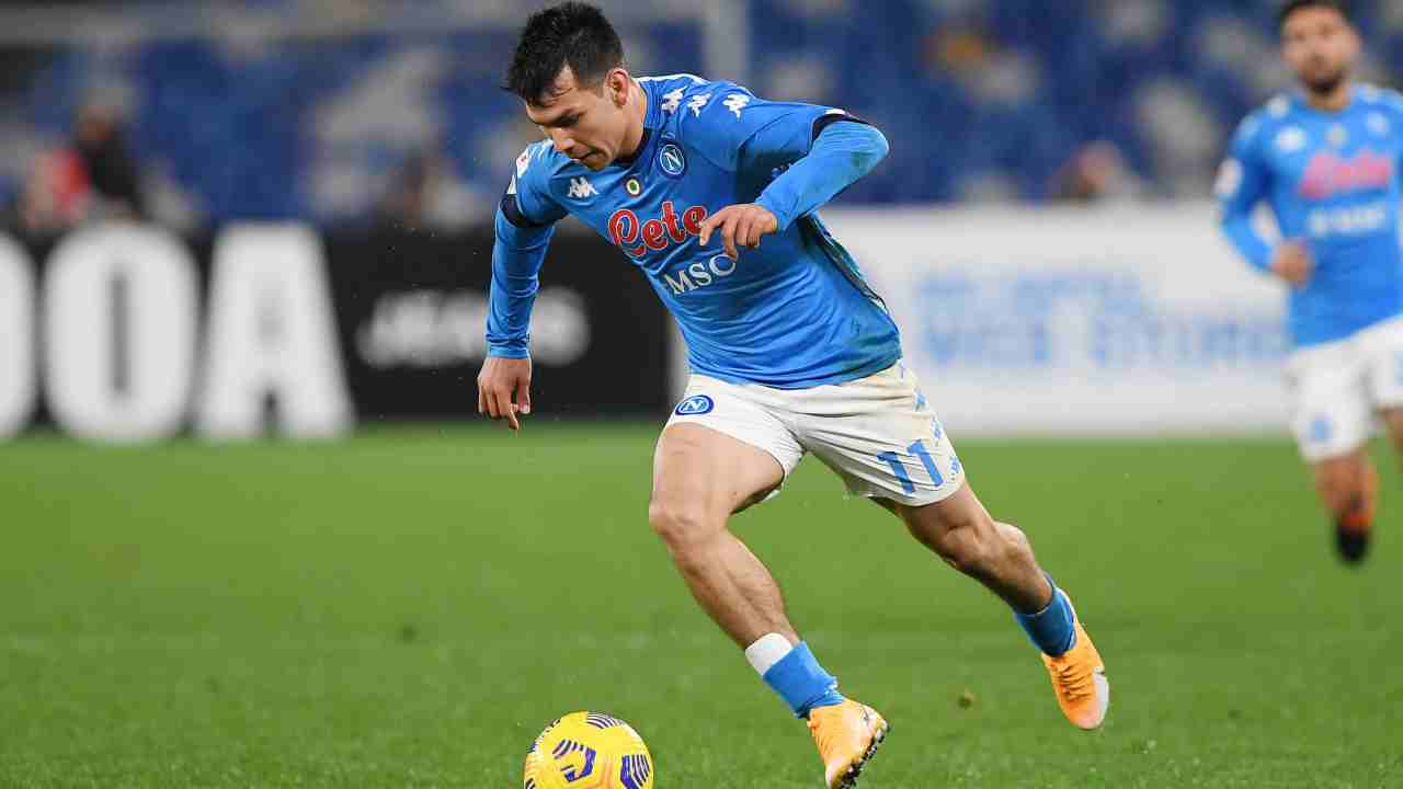 Calciomercato Napoli Lozano