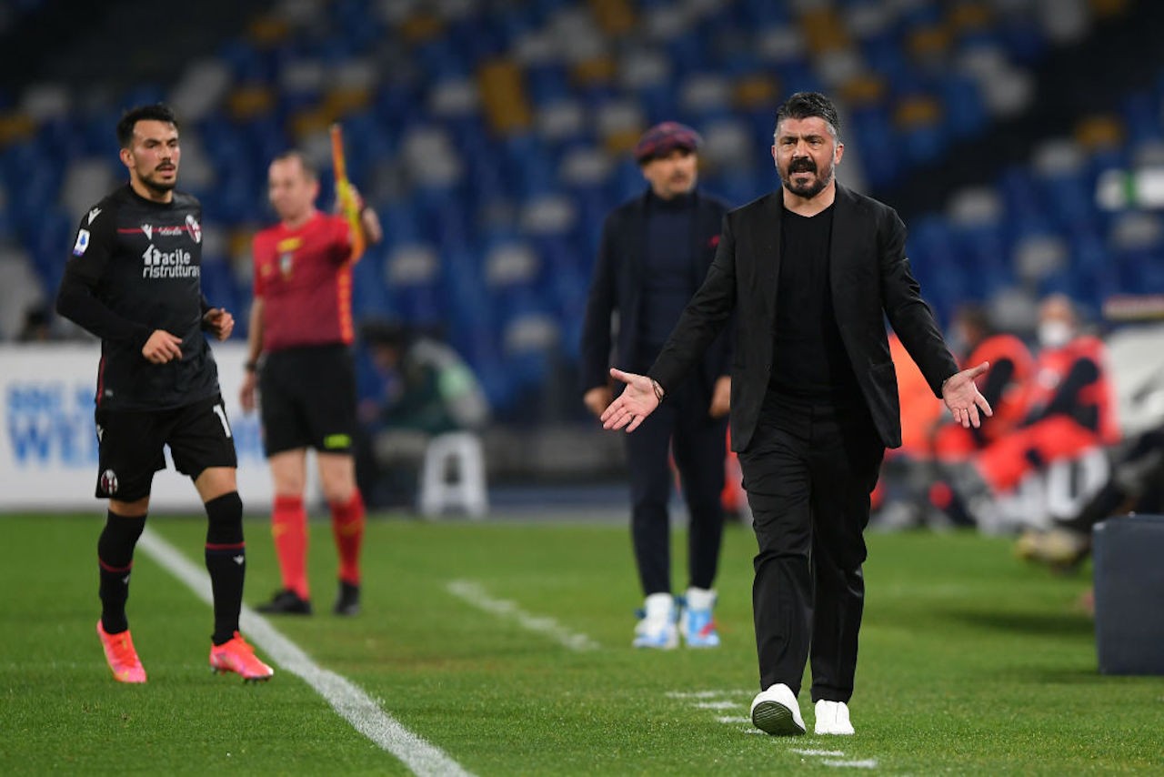 Gennaro Gattuso, più vicino alla Fiorentina