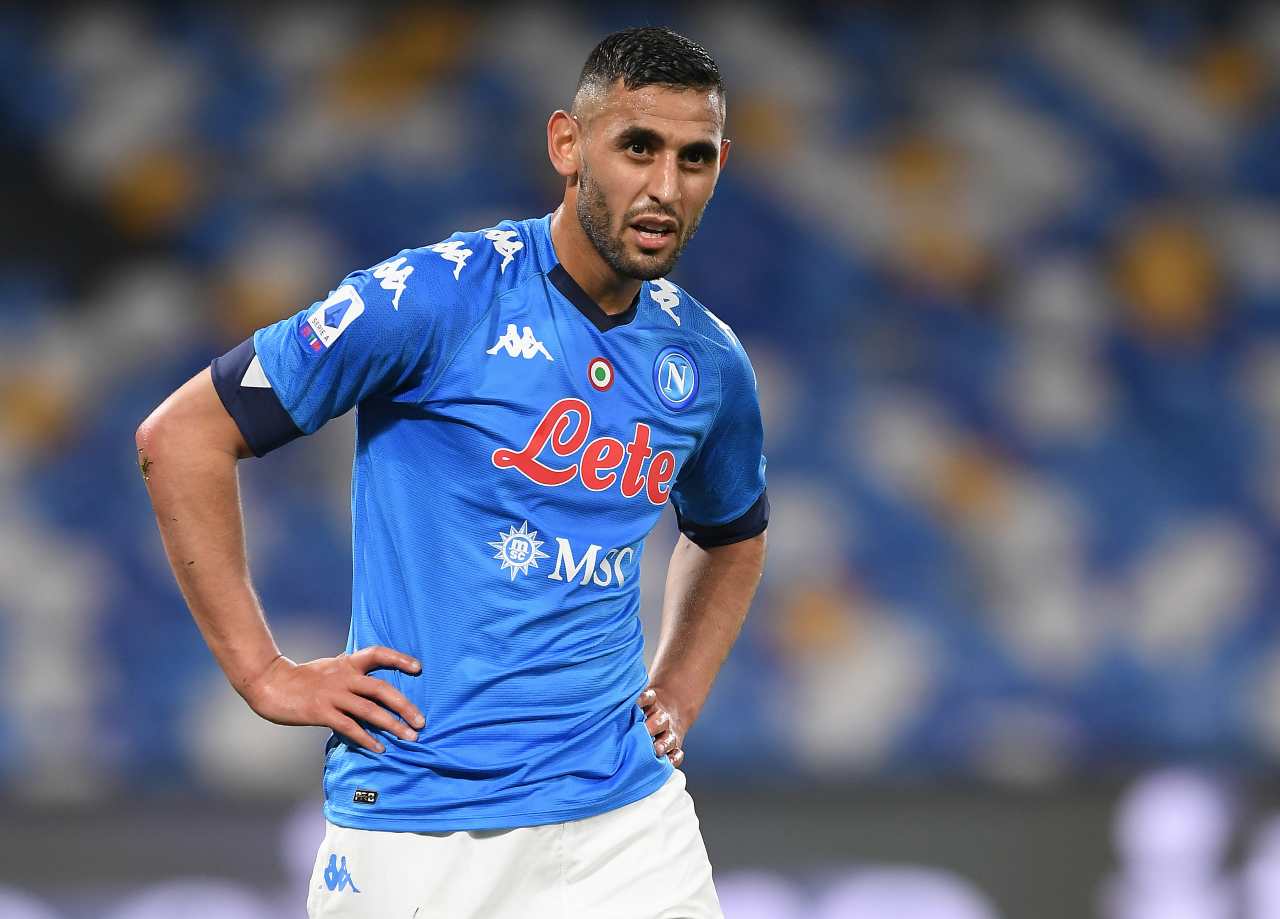 ghoulam infortunio napoli crociato