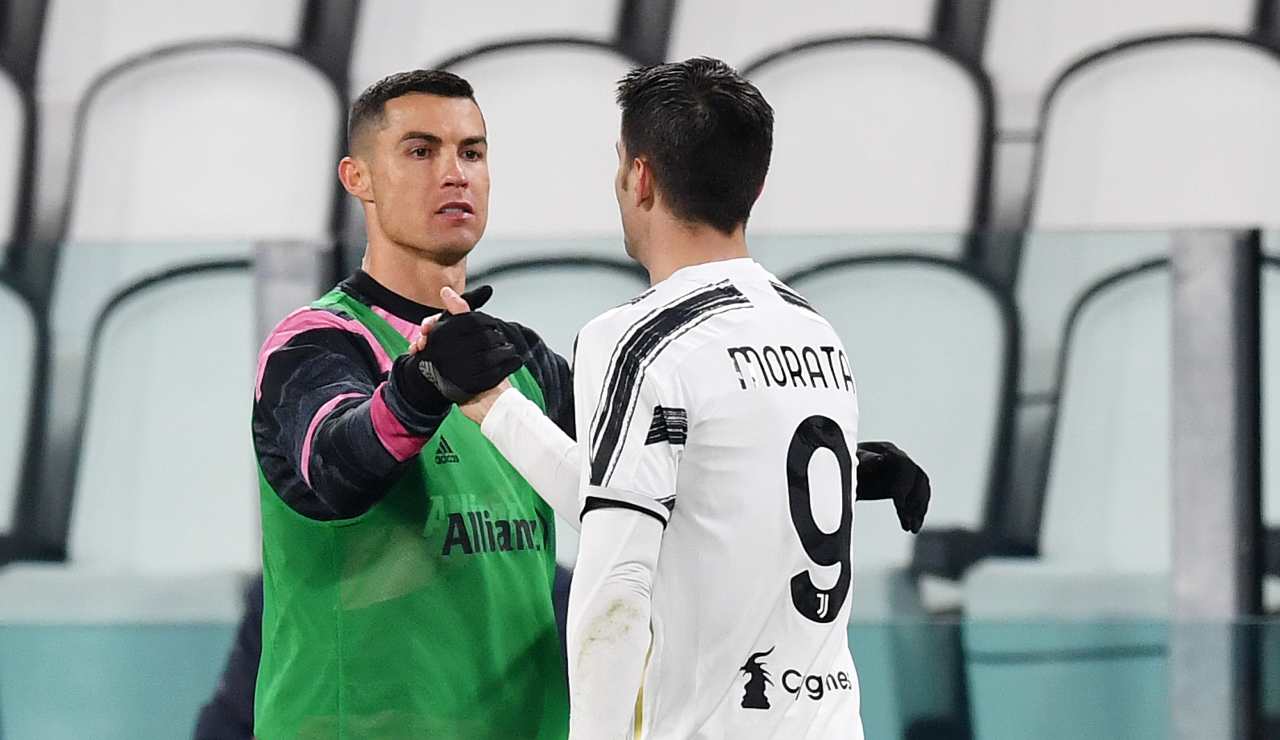 Cristiano Ronaldo e Morata