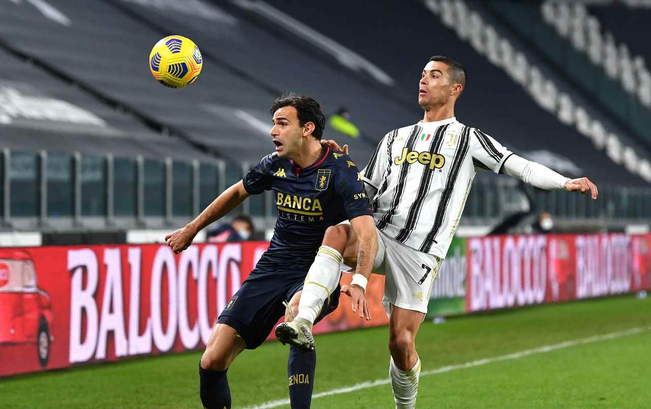 DIRETTA Juventus-Genoa | Formazioni ufficiali e cronaca