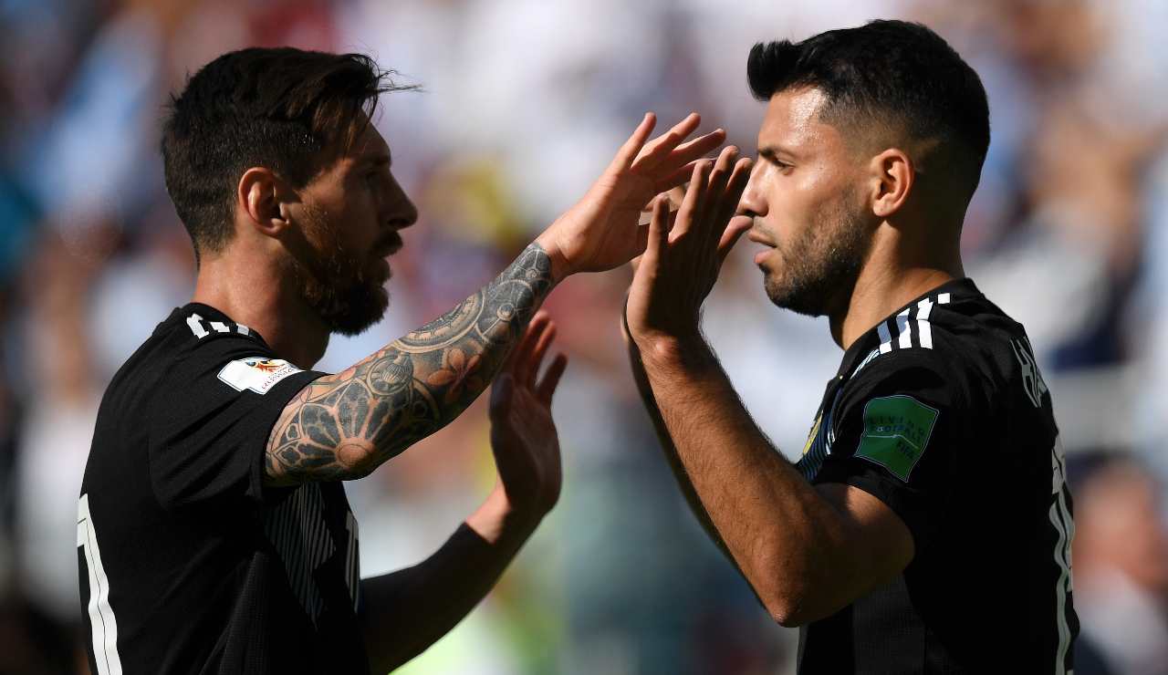 Messi e Aguero
