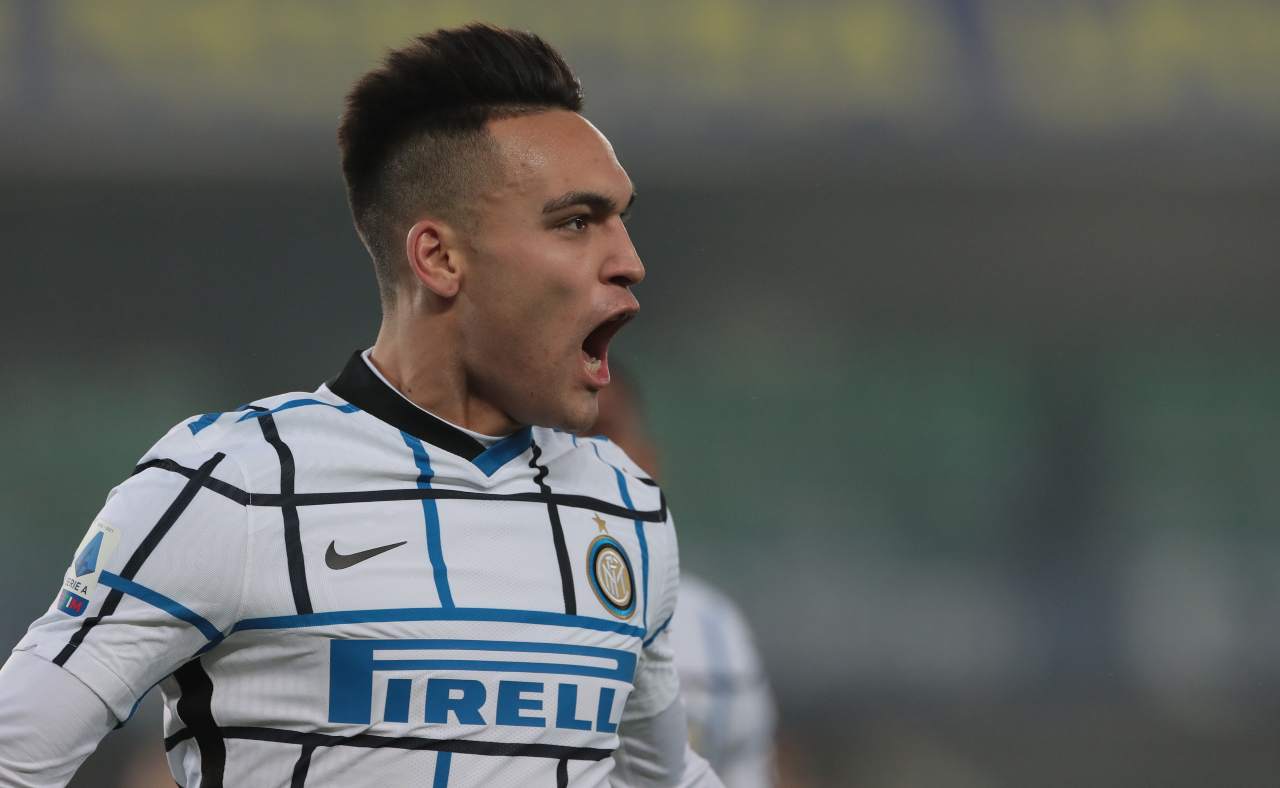 Inter Eriksen Lautaro Martinez