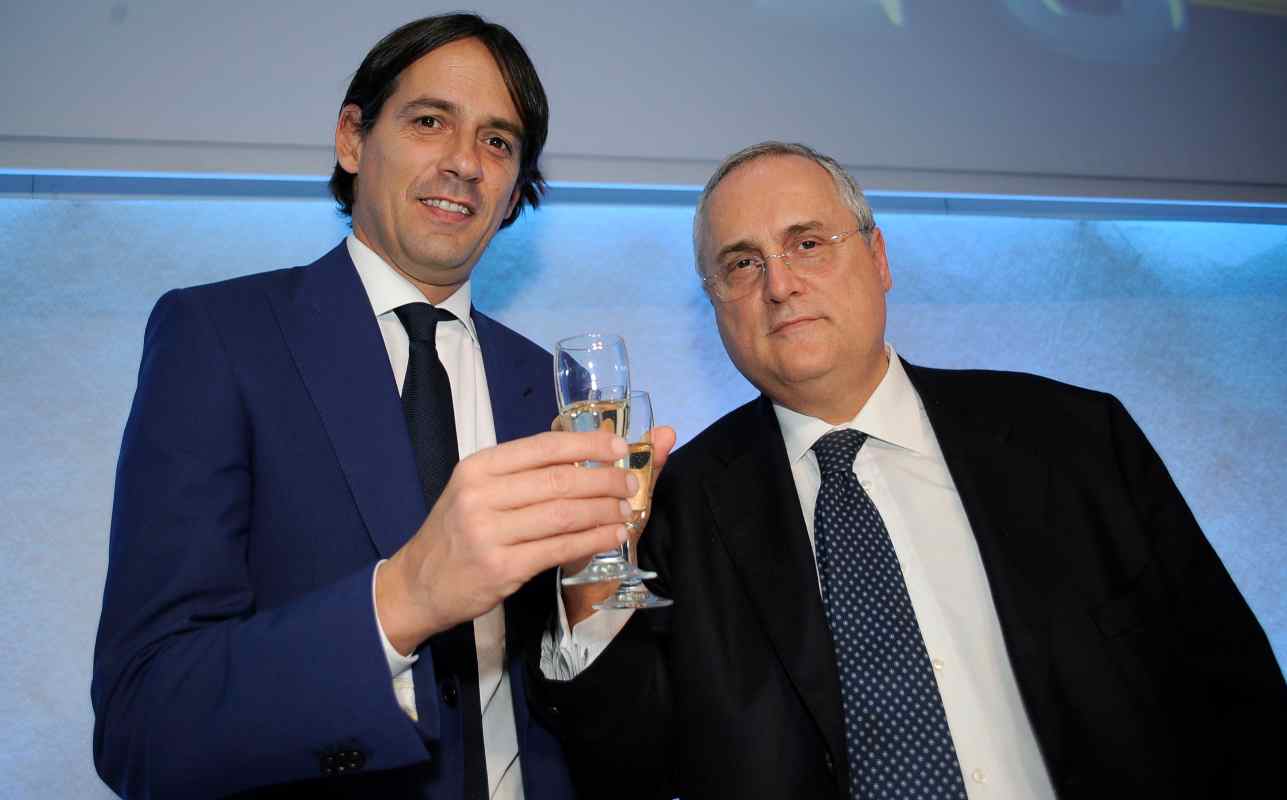 Lazio, incontro Lotito-Tare-Simone Inzaghi: "Firma rinnovo in 24 ore"