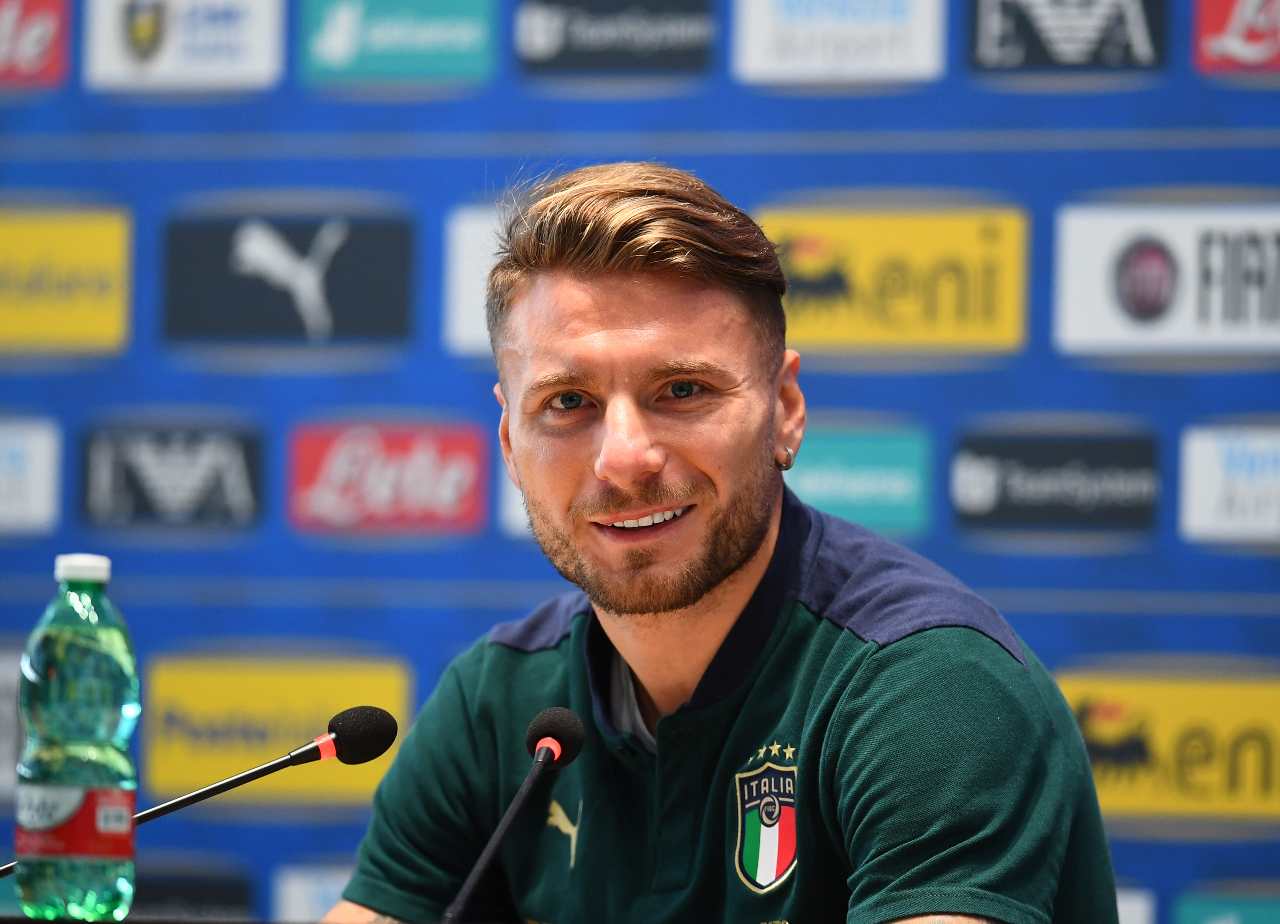 ciro immobile conferenza italia belgio