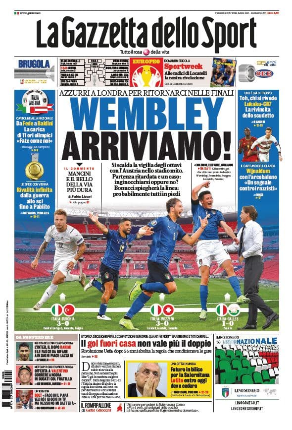 LA GAZZETTA DELLO SPORT 9/10/1961 * TORINO E ATALANTA PEDINANO L'INTER