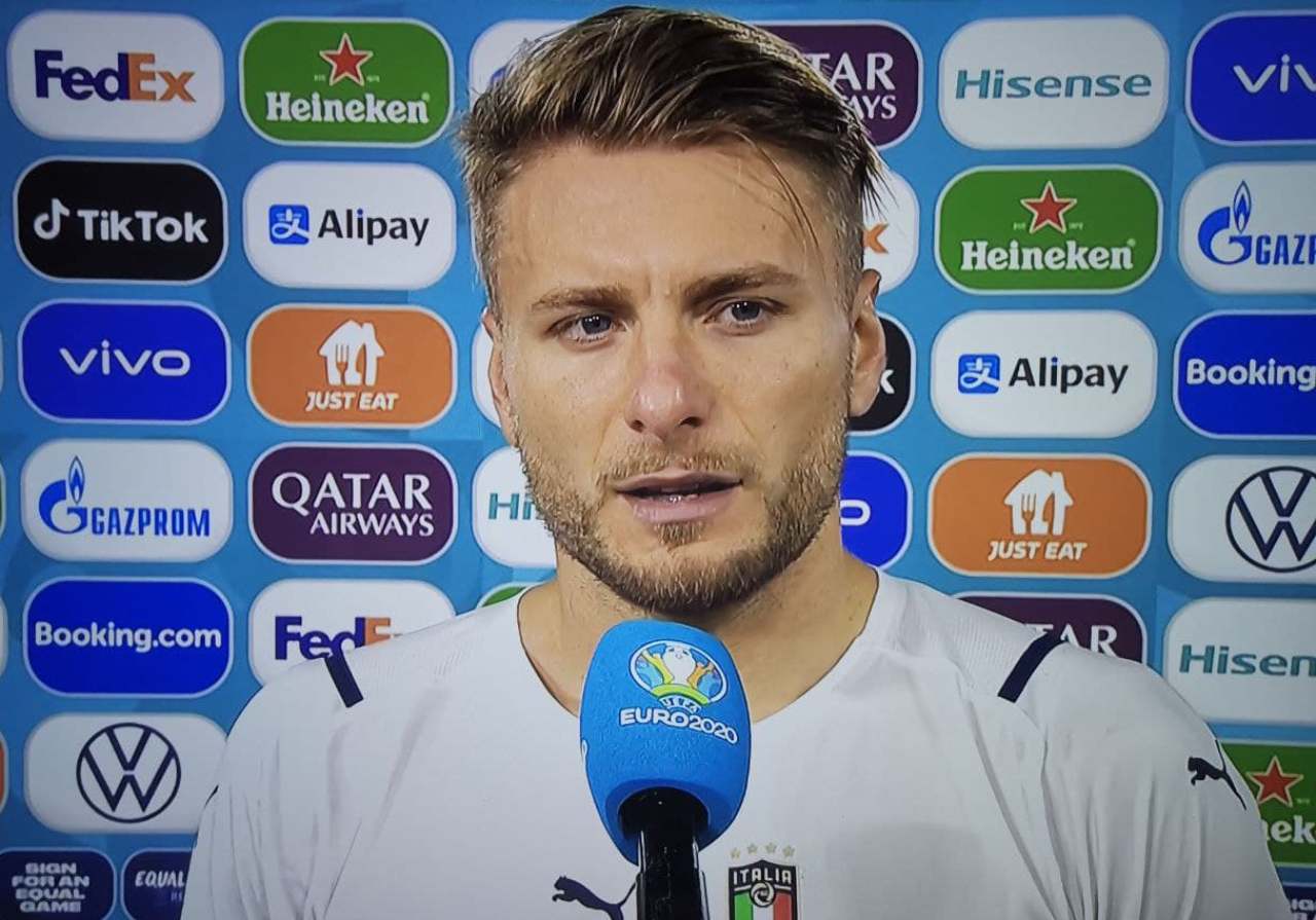 Turchia-Italia, Immobile: "Fatto il nostro dovere. Bellissimo rivedere i tifosi"