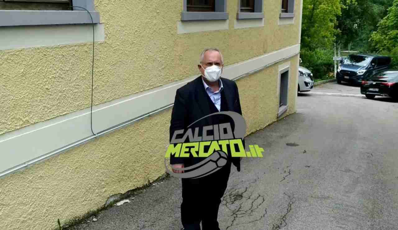 Lotito su Sarri e derby