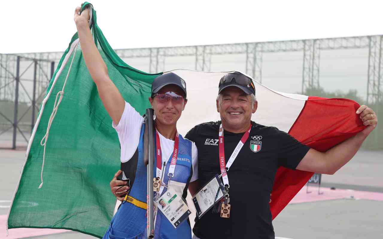 Olimpiadi, esulta ancora Diana Bacosi | Medaglia d'argento nello skeet